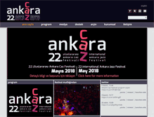Tablet Screenshot of ankaracazfestivali.com